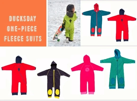 Ducksday Fleeceanzug Fleeceoverall Lime/brown 2 Ducksday Fleeceanzug Fleeceoverall Lime/brown – Bild 2