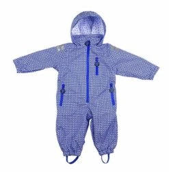 Ducksday Atmungsaktiver Regenanzug Regenoverall Funky Blue