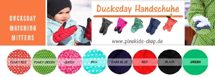Ducksday Thermo Handschuhe Okapi Zartgrün/braun 2 Ducksday Thermo Handschuhe Okapi Zartgrün/braun – Bild 2