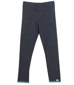 Finkid LEIKKI WOOL Graphit/trellis Leggins Lange Unterhose