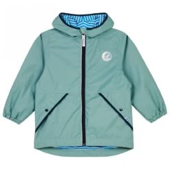 Finkid Puuskiainen Trellis/navy Kinder Outdoorjacke Atmungsaktiv
