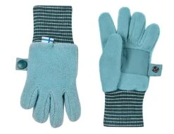 Finkid SORMIKAS Fleece Fingerhandschuhe Für Kinder -Kinderbekleidungsgeschäft finkid sormikas smoke blue deep teal 1280x1280