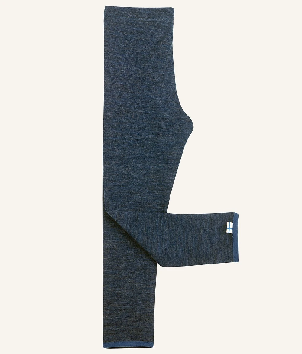 Finkid LEIKKI WOOL Navy/denim Leggins Lange Unterhose 3 Finkid LEIKKI WOOL Navy/denim Leggins Lange Unterhose – Bild 3