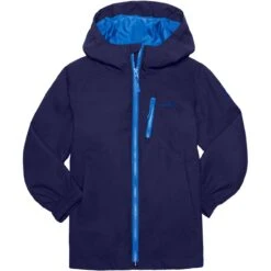 Kamik Übergangsjacke Regenjacke Blau Waldhüpfer Outdoorjacke