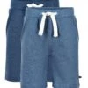 Minymo Shorts 2er Pack Navy/blau Sweatshorts