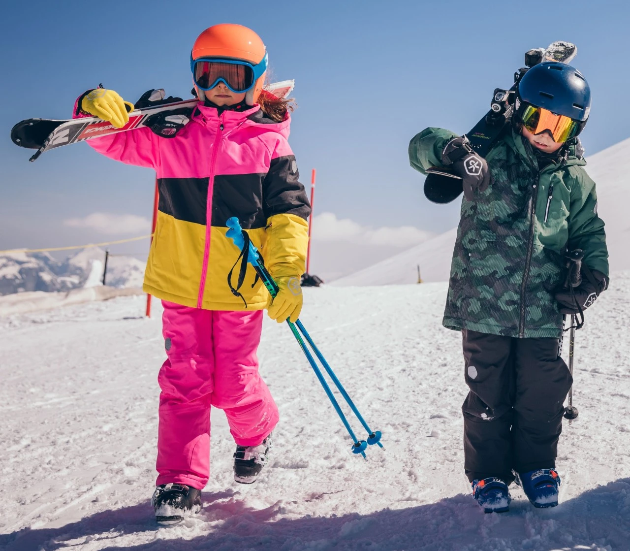 Color Kids Mädchen Skihose Pink Wasserdicht 3 Color Kids Mädchen Skihose Pink Wasserdicht – Bild 3