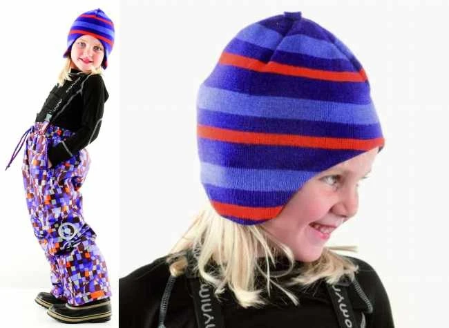 Minymo Wintermütze Strickmütze Pink Sterne Td49 2 Minymo Wintermütze Strickmütze Pink Sterne Td49 – Bild 2