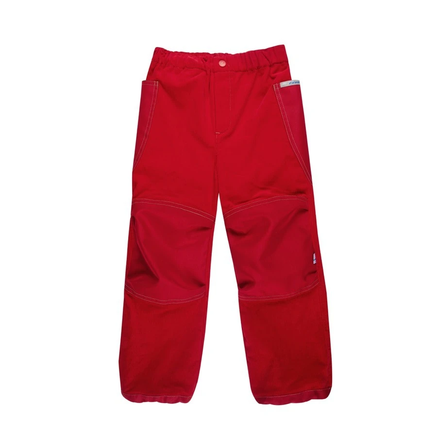 Finkid Cordhose KUU Pepper/red Outdoorhose Knieverstärkt 1 Finkid Cordhose KUU Pepper/red Outdoorhose Knieverstärkt