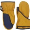 Finkid Lapanen Harvest Gold/navy Thermo Handschuhe Fäustlinge Wasserfest