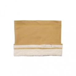 Walkiddy Kinder Loop Gefüttert Schlauchschal Uni Biobaumwolle GOTS -Kinderbekleidungsgeschäft loop schal gefuettert mineral yellow 1280x1280