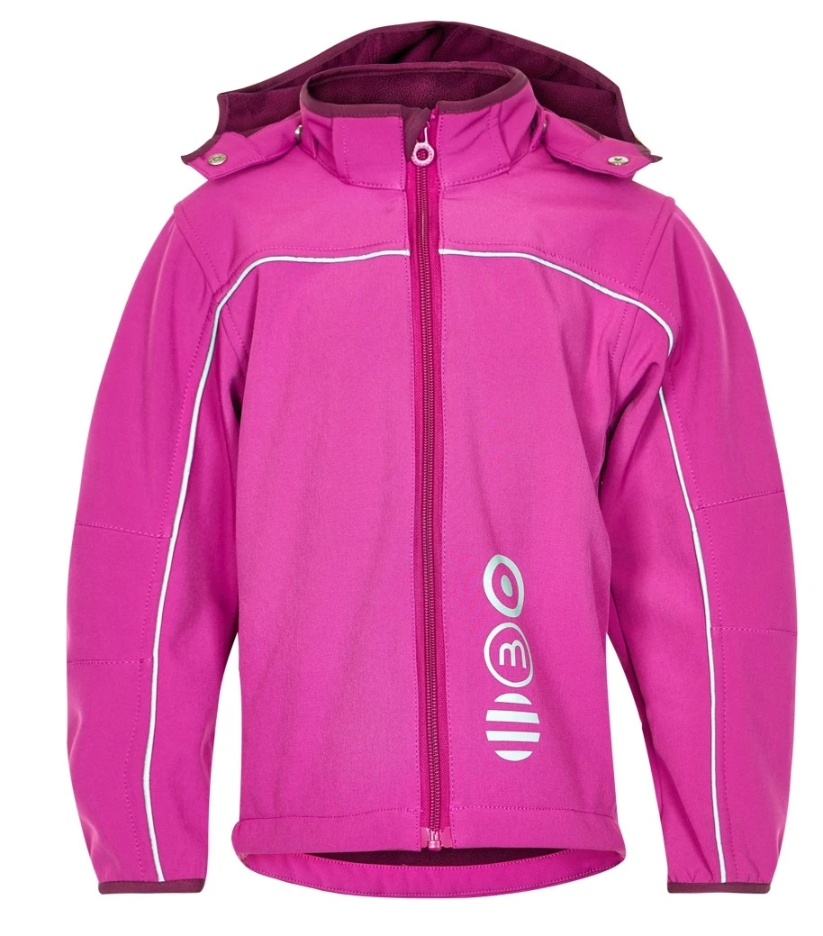 Minymo Mädchen Softshelljacke Dark Fuchsia Basic45 1 Minymo Mädchen Softshelljacke Dark Fuchsia Basic45