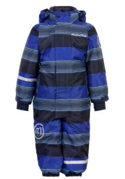 Minymo Kinder Skianzug Placid Blue Streifen