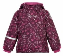 Minymo Winterjacke Grape Wine Wasserdicht Doppelzipper