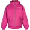 MINYMO Mädchen Winterjacke Uni Pink Wasserdicht