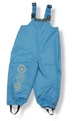 Minymo Baby Regenhose Mit Trägern Azur Blau Kind15