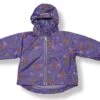 Minymo Mädchen Regenjacke Flieder Blumen