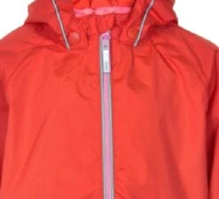 Minymo Mädchen Regenjacke Rot Atmungsaktiv -Kinderbekleidungsgeschäft minymo regenjacke rot detail 1280x1280 3