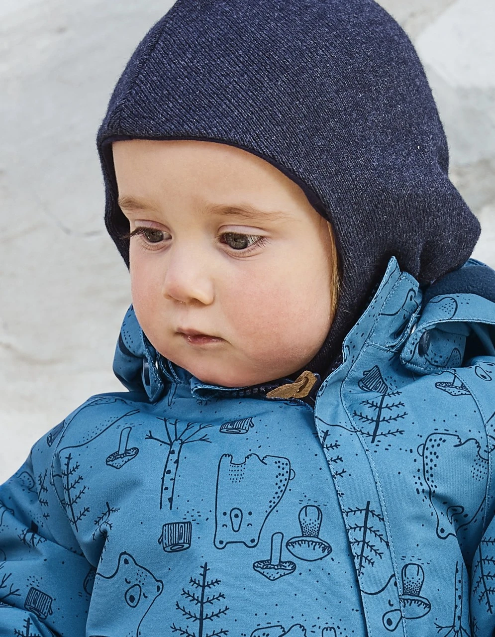 Minymo Kinder Wintermütze Sturmhaube Schlupfmütze Wolle 3 Minymo Kinder Wintermütze Sturmhaube Schlupfmütze Wolle – Bild 3