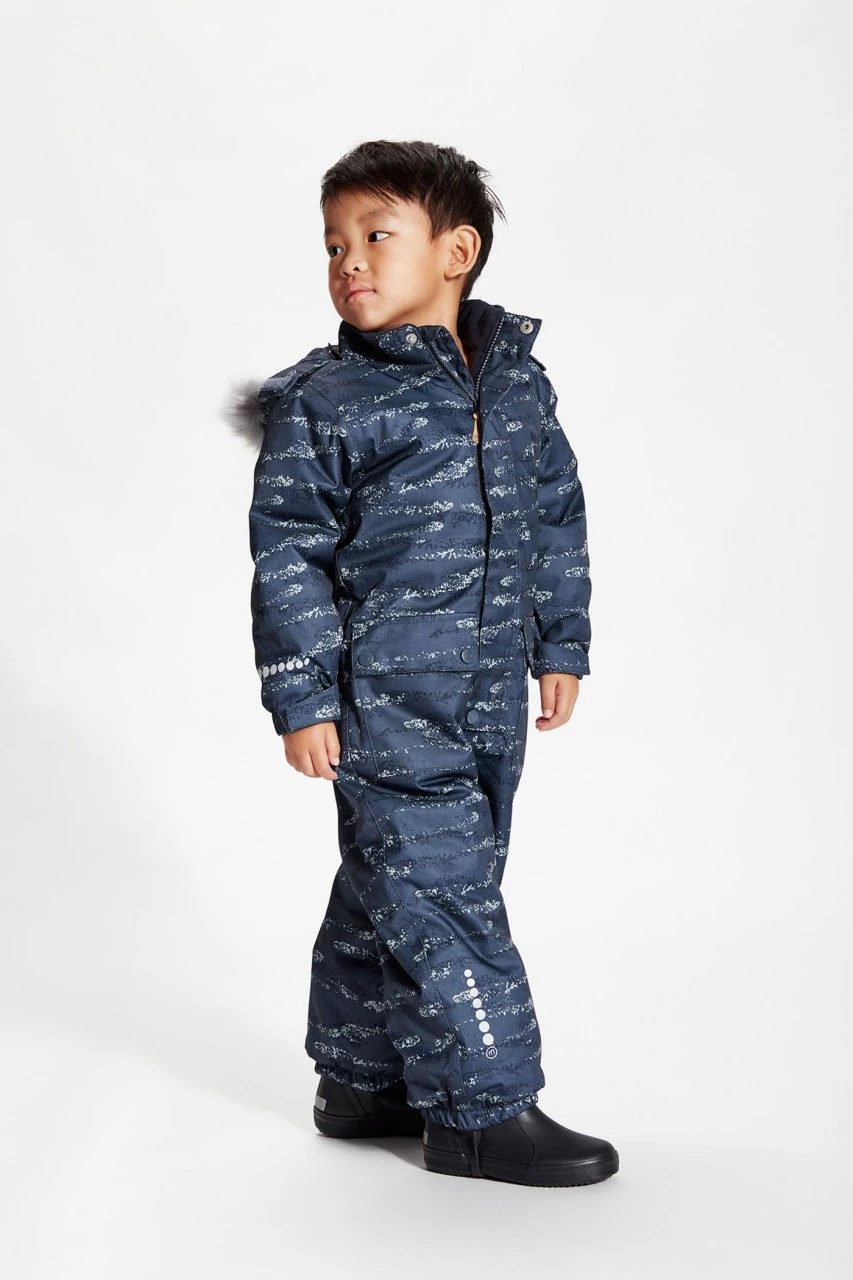Minymo Jungen Schneeanzug Ombre Blue Pattern Herringbone 2 Minymo Jungen Schneeanzug Ombre Blue Pattern Herringbone – Bild 2