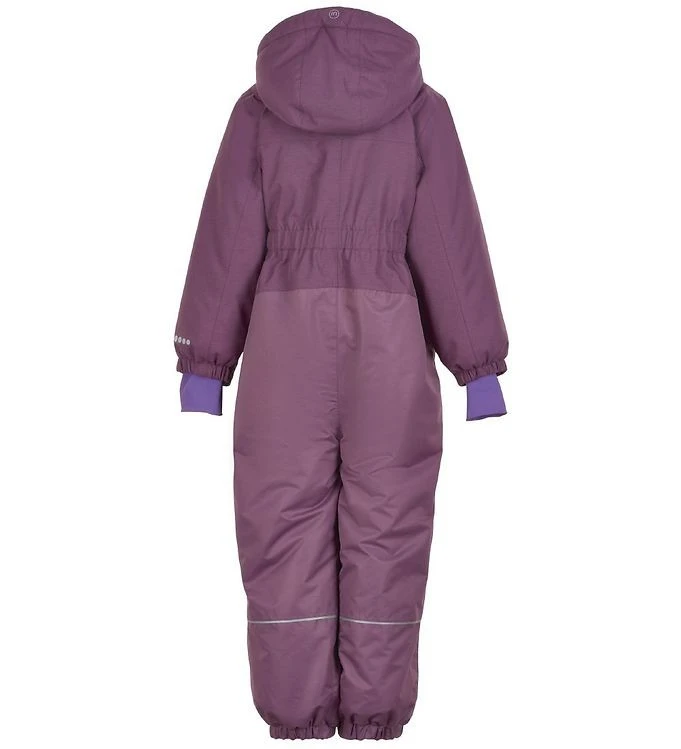 Minymo Mädchen Schneeanzug Lila Wasserdicht Mit Verstärkungen 2 Minymo Mädchen Schneeanzug Lila Wasserdicht Mit Verstärkungen – Bild 2
