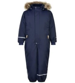 Minymo Schneeanzug Dunkelblau Wasserdicht Uni