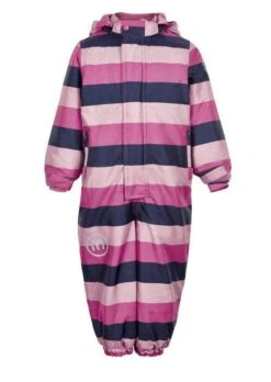 Minymo Skianzug Atmungsaktiv Pink/softrose Blockstreifen Le92