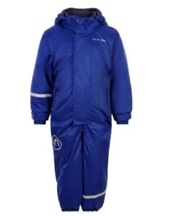 Minymo Kinder Skianzug Royalblau Uni Wasserdicht