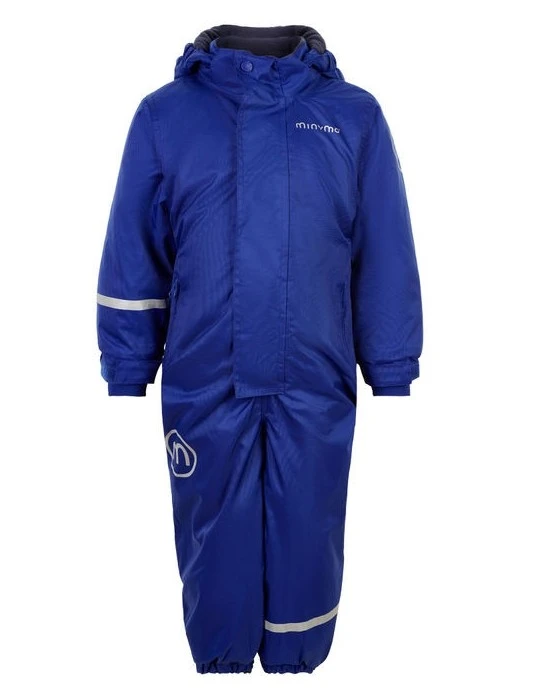 Minymo Kinder Skianzug Royalblau Uni Wasserdicht 1 Minymo Kinder Skianzug Royalblau Uni Wasserdicht