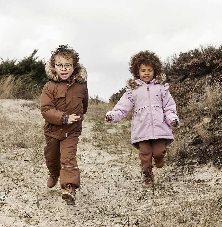 Minymo Mädchen Winterjacke Elderberry Wasserdicht Misty Rose 3 Minymo Mädchen Winterjacke Elderberry Wasserdicht Misty Rose – Bild 3