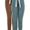 Minymo Sweatpants Toffee/teal Im 2er Pack Jogginghose