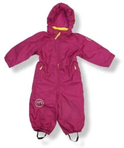 Minymo Kinder Skianzug Td31 Fuchsia Uni Dunkel Pink