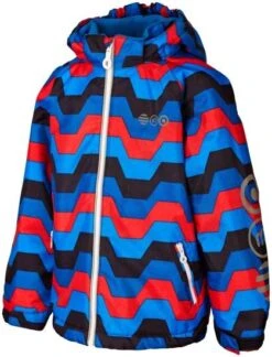 MINYMO Kinder Winterjacke Outdoorjacke Atmungsaktiv Indigo Kobalt Td33