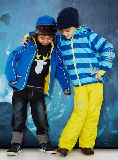 MINYMO Kinder Winterjacke Outdoorjacke Atmungsaktiv Indigo Kobalt Td33 2 MINYMO Kinder Winterjacke Outdoorjacke Atmungsaktiv Indigo Kobalt Td33 – Bild 2