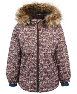 Minymo Mädchen Winterjacke Blümchen Wasserdicht -Kinderbekleidungsgeschäft minymo winterjacke blumen neu 1280x1280 1