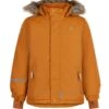 MINYMO Winterjacke Kürbis Tussor Outdoorjacke Atmungsaktiv