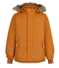 MINYMO Winterjacke Kürbis Tussor Outdoorjacke Atmungsaktiv