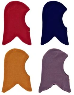 Minymo Kinder Wintermütze Wolle Schlupfmütze