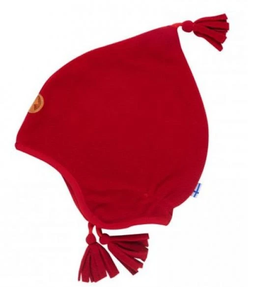 Finkid Pipo Pepper/red Winter Fleecemütze Mit Baumwollfutter 1 Finkid Pipo Pepper/red Winter Fleecemütze Mit Baumwollfutter