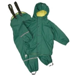 CeLaVi Thermo Regenset Grass Green Zweiteiler Mit Fleecefutter