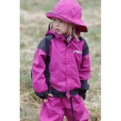 Wilma & Morris Outdoorjacke TYNSET Atmungsaktiv, Farbe Pink/schwarz