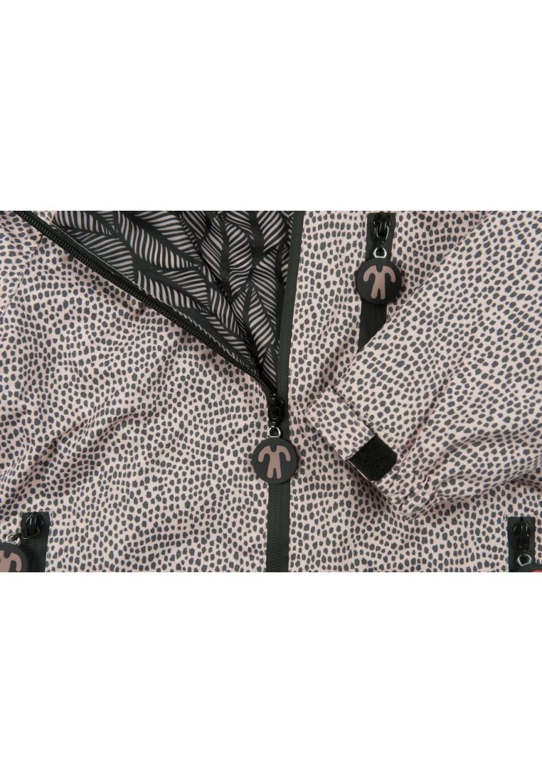 Ducksday Regenanzug JUNE Smoky Rosa/grau 3 Ducksday Regenanzug JUNE Smoky Rosa/grau – Bild 3