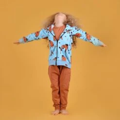 Walkiddy Jerseyhose Leggings Basic Uni Biobaumwolle GOTS -Kinderbekleidungsgeschäft walkiddy hose kastanie 1280x1280