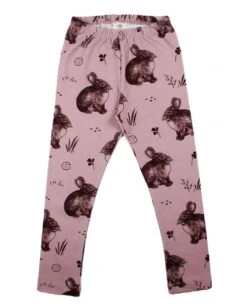 Walkiddy Leggings Cute Rabbits Biobaumwolle